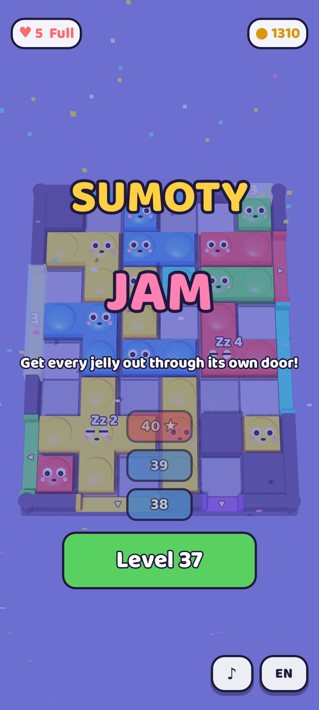 Sumoty Jam home screen